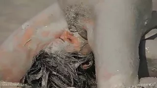 Ebony shoves must brünett Riista Tema Perse. live seks kamera